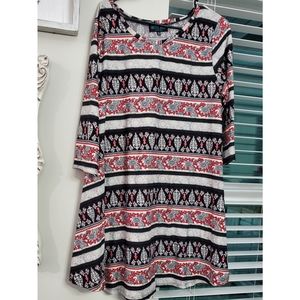 Betsey Red Couture | Tunic Dress